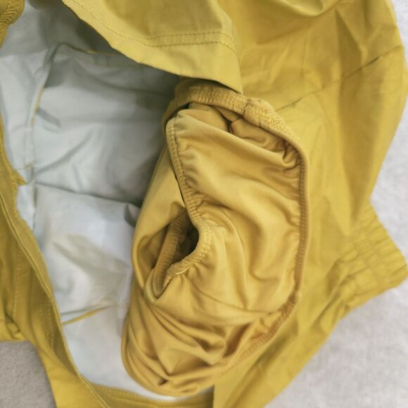 Free People Shorts Medium Yellow Lined Reflective Active Running Hot Girl Walk - Picture 6 of 13